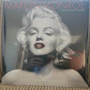 Marilyn Monroe 2015 Factory Sealed 16-Month Calendar Graphique